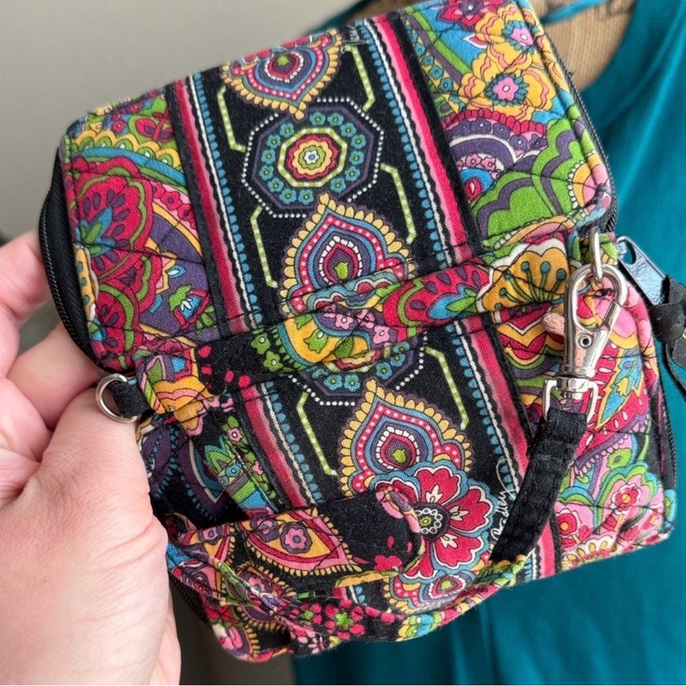 Vera Bradley Multicolor Quilted Floral & Paisley Tote - Picture 4 of 4
